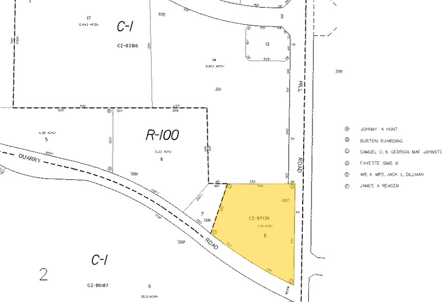 3207 Turner Hill Rd, Lithonia, GA for lease - Plat Map - Image 2 of 7