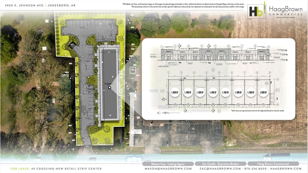 5900 E Johnson Ave, Jonesboro, AR for lease - Site Plan - Image 3 of 8