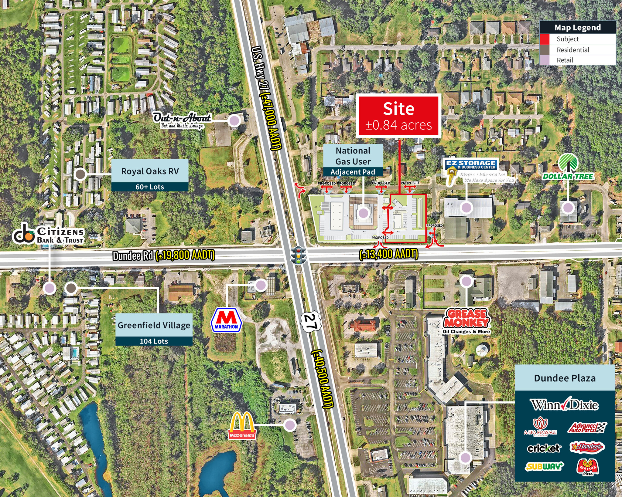 NEC US Hwy 27 & Dundee Road, Dundee, FL for sale Building Photo- Image 1 of 2