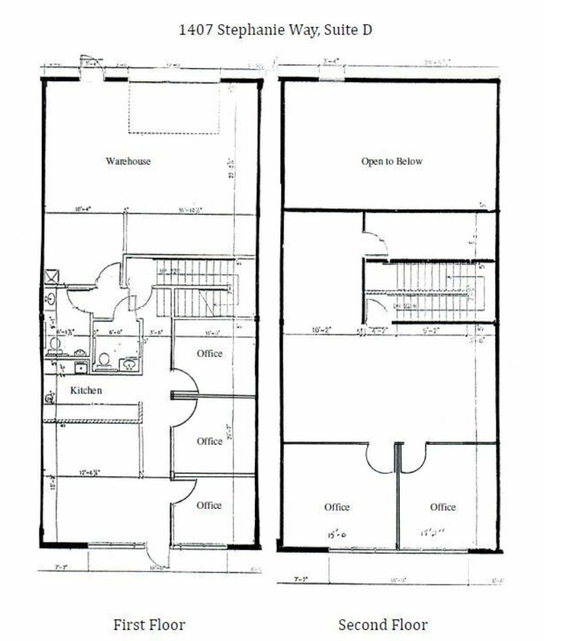 1407 Stephanie Way, Chesapeake, VA 23320 - Unité D-E -  - Plan d’étage - Image 1 of 1