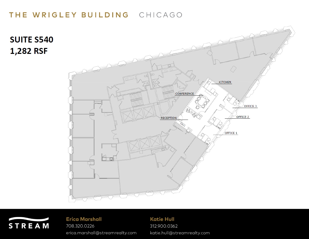 400 N Michigan Ave, Chicago, IL for lease Floor Plan- Image 1 of 1
