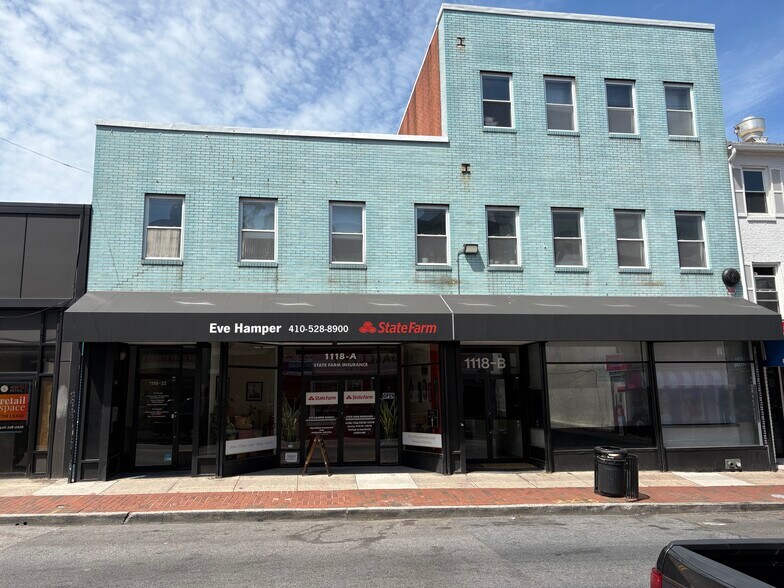 1118-1122 Light St, Baltimore, MD à louer - Photo du bâtiment - Image 2 de 2