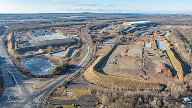 Route 424, Hazleton, PA - AERIAL  map view