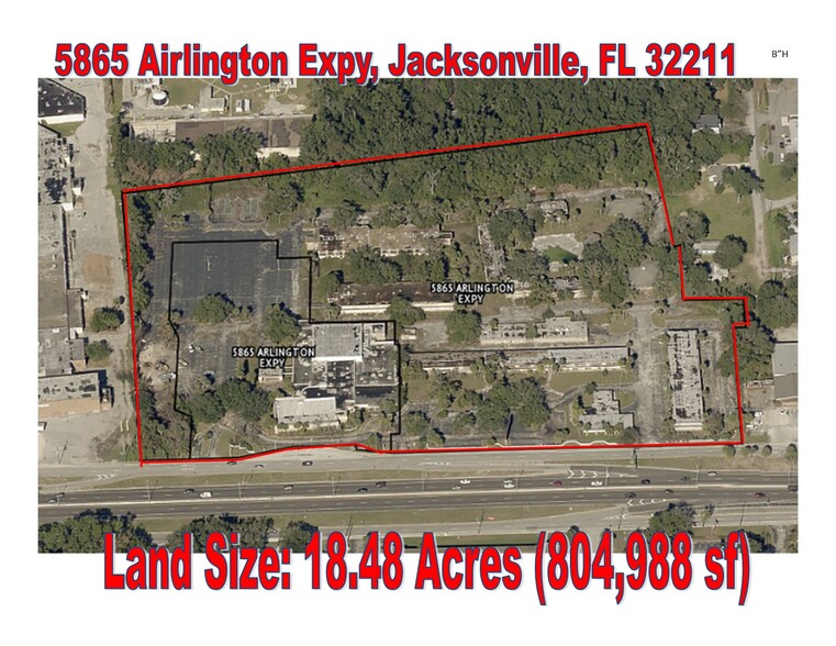 5865 Arlington Expy, Jacksonville, FL à vendre - Photo du bâtiment - Image 2 de 7