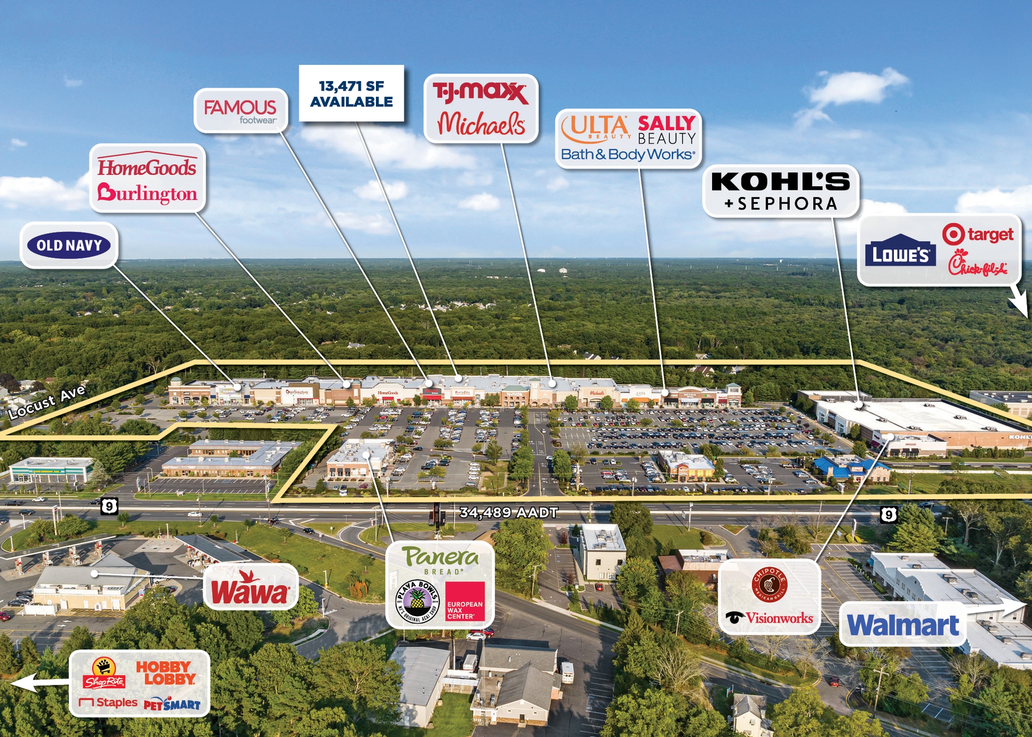 4701-4799 Route 9, Howell, NJ for lease Building Photo- Image 1 of 1