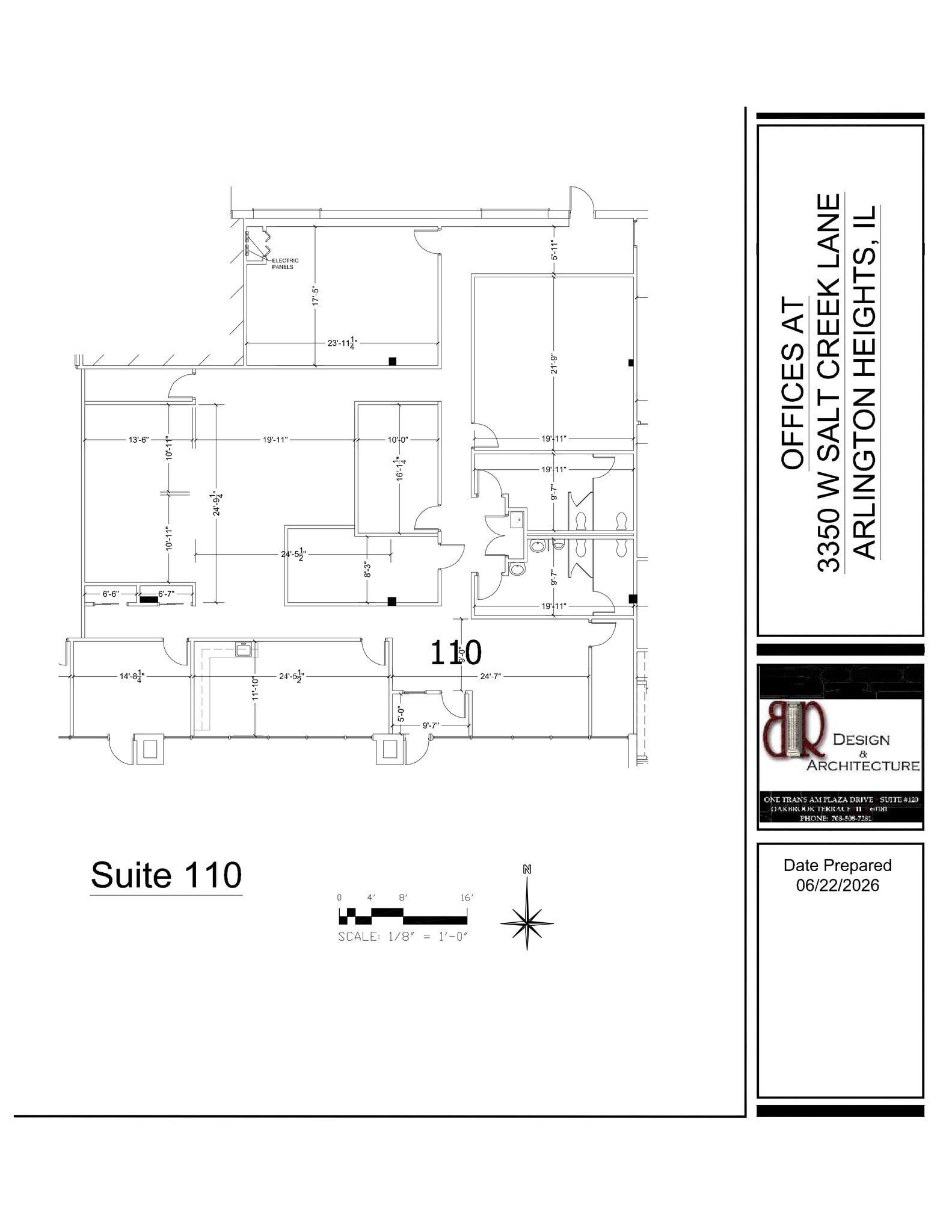 3350 W Salt Creek Ln, Arlington Heights, IL à louer Plan de site- Image 1 de 1