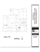 3350 W Salt Creek Ln, Arlington Heights, IL à louer Plan de site- Image 1 de 1