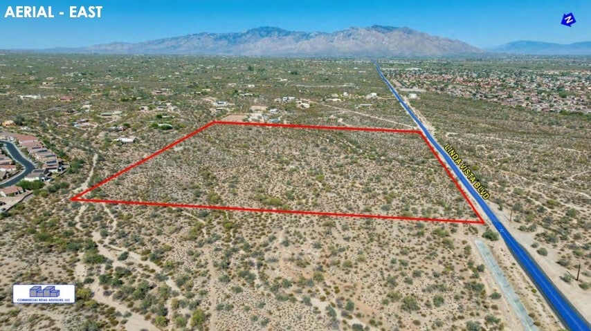 E SEC of Linda Vista Blvd & Twin Peaks Rd, Tucson, AZ for sale - Aerial - Image 3 of 6