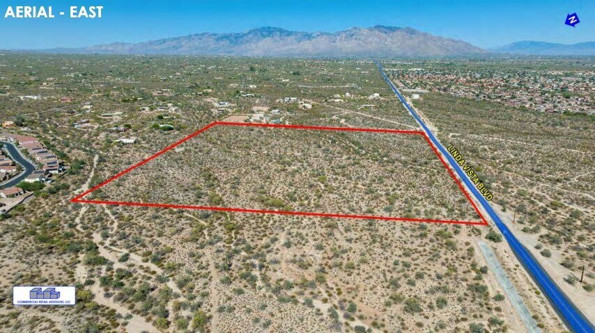 E SEC of Linda Vista Blvd & Twin Peaks Rd, Tucson, AZ à vendre - Aérien - Image 3 de 6
