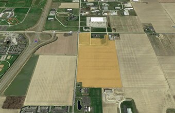 West Rd and Dunridge Rd, Bowling Green, OH - AÉRIEN Vue de la carte