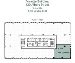 130 Albert Street Ottawa on, Ottawa, ON for lease Floor Plan- Image 2 of 4