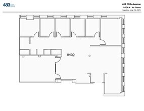 483 Tenth Ave, New York, NY for lease Interior Photo- Image 1 of 6