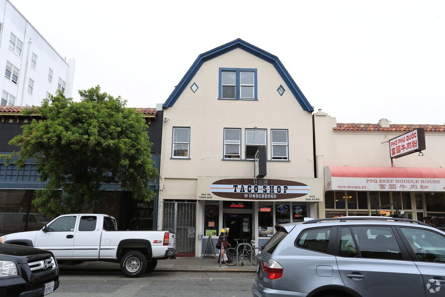 1824 Irving St, San Francisco, CA à louer - Photo du bâtiment - Image 2 de 3