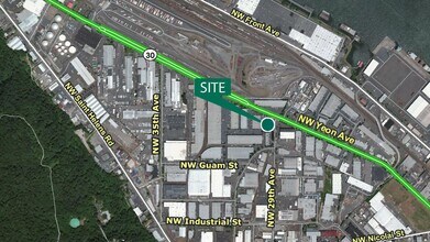 3275 NW 29th Ave, Portland, OR - Aerial map view