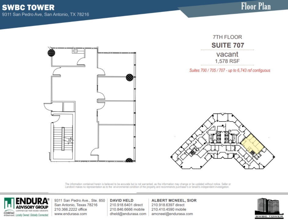 9311 San Pedro Ave, San Antonio, TX for lease Floor Plan- Image 1 of 1