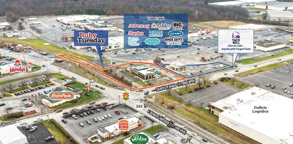 690 Shaffer Rd, Dubois, PA à vendre - Aérien - Image 2 de 3
