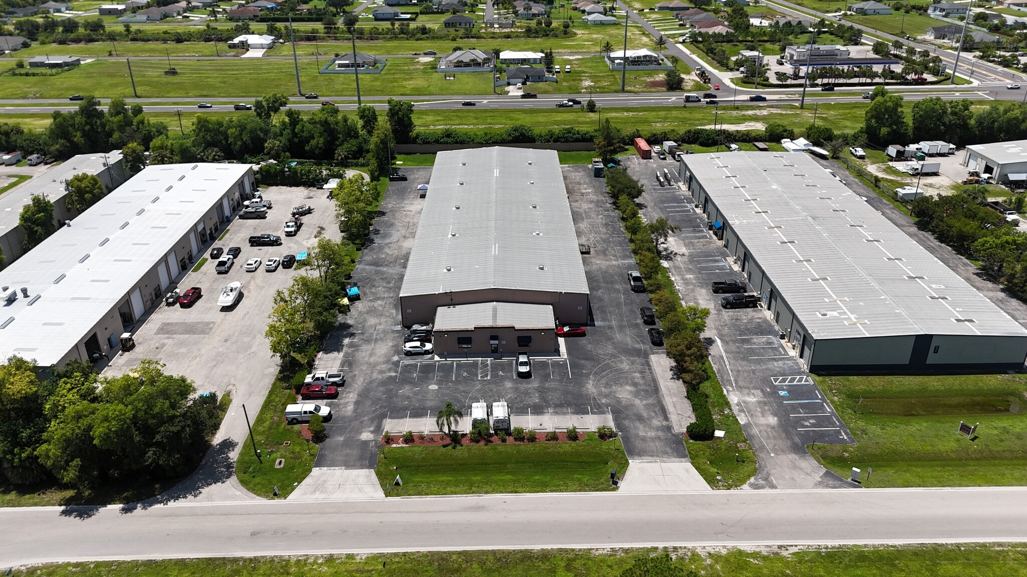 830 NE 24th Ln, Cape Coral, FL for lease Aerial- Image 1 of 9