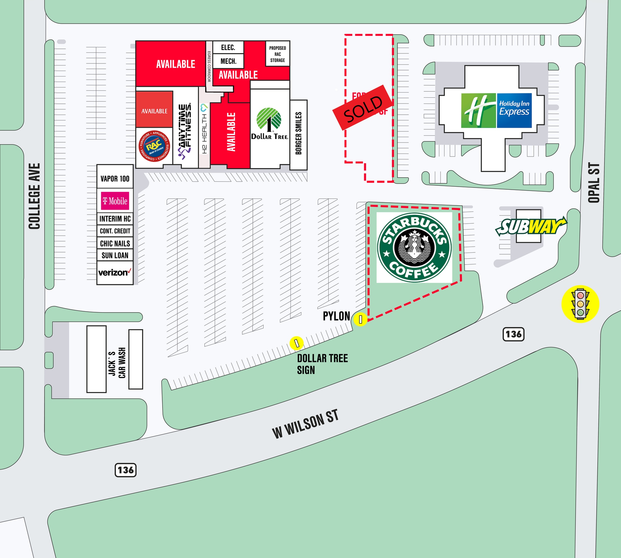 1303-1331 W Wilson St, Borger, TX for lease Site Plan- Image 1 of 10