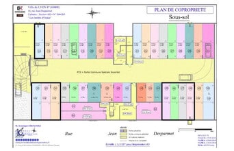 16 Rue Jean Desparmet, Lyon for lease Floor Plan- Image 1 of 1