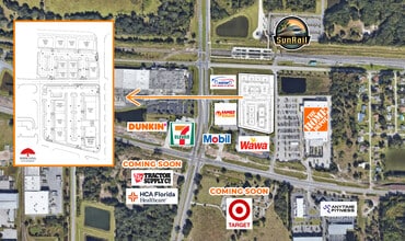 1625-1636 S Poinciana Blvd, Kissimmee, FL - Aérien Vue de la carte