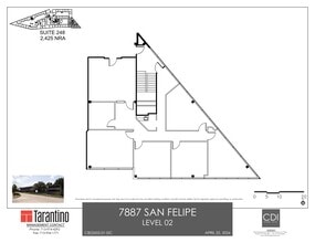 7887 San Felipe St, Houston, TX for lease Site Plan- Image 1 of 1