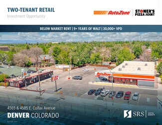 Plus de détails pour 4565 & 4585 E Colfax Ave – Commerce de détail à vendre, Denver, CO