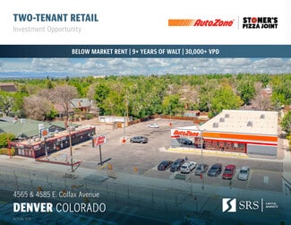 More details for 4565 & 4585 E Colfax Ave – Retail for Sale, Denver, CO