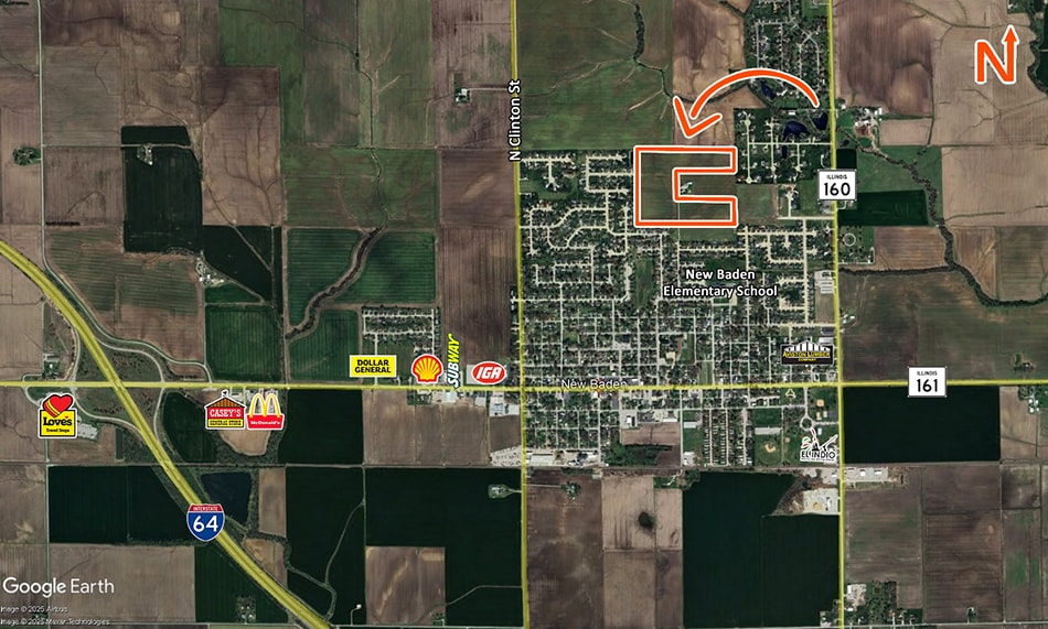 Thouvenot Ln, New Baden, IL for sale - Building Photo - Image 2 of 2