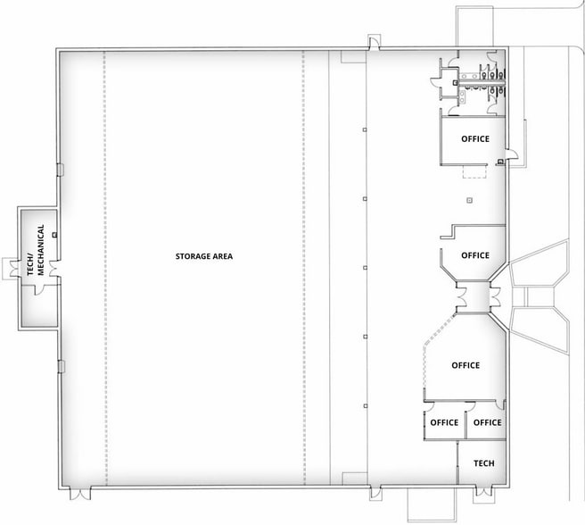180 Town Center Dr, Anniston, AL for lease - Floor Plan - Image 3 of 4