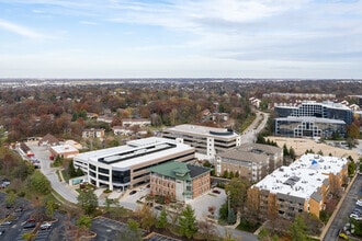 844 N New Ballas Ct, Saint Louis, MO - Aérien Vue de la carte