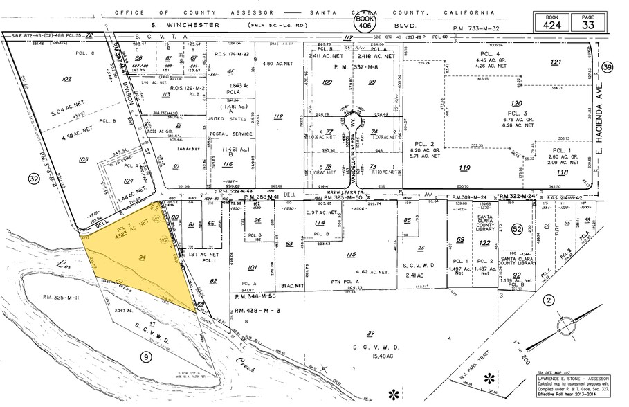 1700 Dell Ave, Campbell, CA for lease - Plat Map - Image 2 of 2