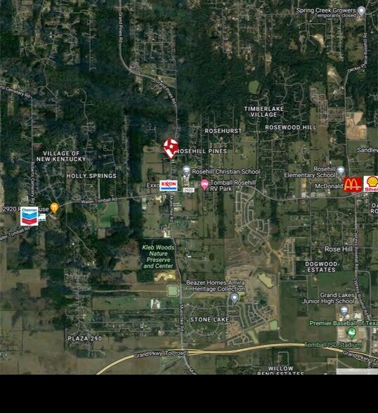 22353 Mueschke Rd, Tomball, TX à vendre - Aérien - Image 2 de 3