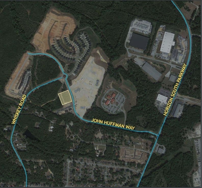 0 John Huffman Way, Grovetown, GA for sale Aerial- Image 1 of 2