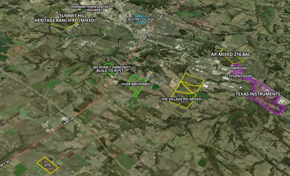 TBD Wible Road, Sherman, TX for sale - Building Photo - Image 2 of 6