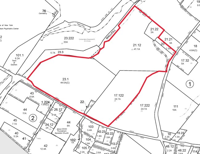 Plus de détails pour 73 Hartley Rd, Goshen, NY - Terrain à vendre