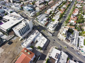 8712 Wilshire Blvd, Beverly Hills, CA - AERIAL map view