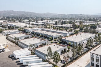 361-365 N Berry, Brea, CA - Aerial  map view