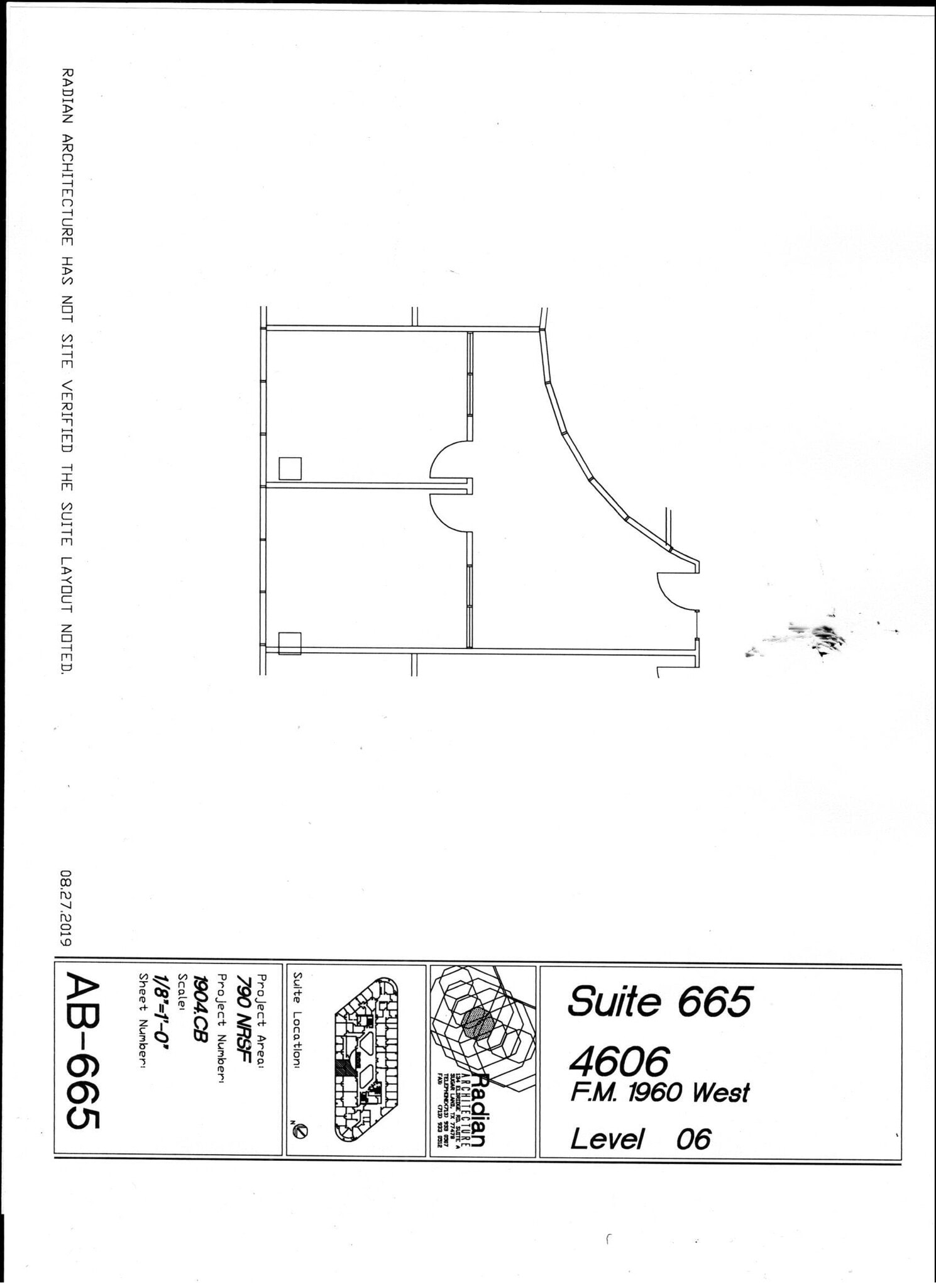 4606 FM 1960 W, Houston, TX à vendre Plan d’étage- Image 1 de 5