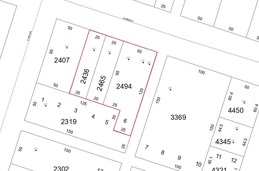 207 W Main St, Mayodan, NC à vendre - Aérien - Image 2 de 16