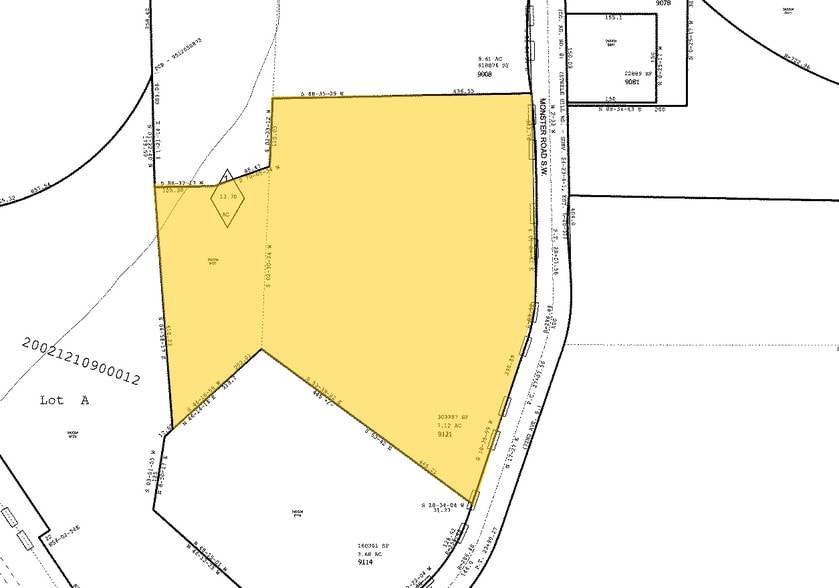 951 Monster Rd SW, Renton, WA for lease - Plat Map - Image 2 of 9
