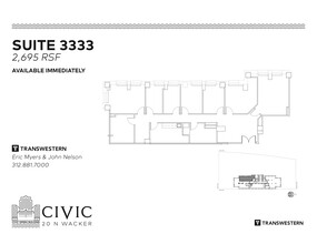 20 N Wacker Dr, Chicago, IL for lease Floor Plan- Image 1 of 1