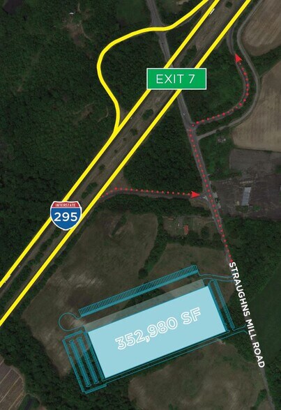 Straughns Mill Rd, Pedricktown, NJ for sale - Building Photo - Image 2 of 2