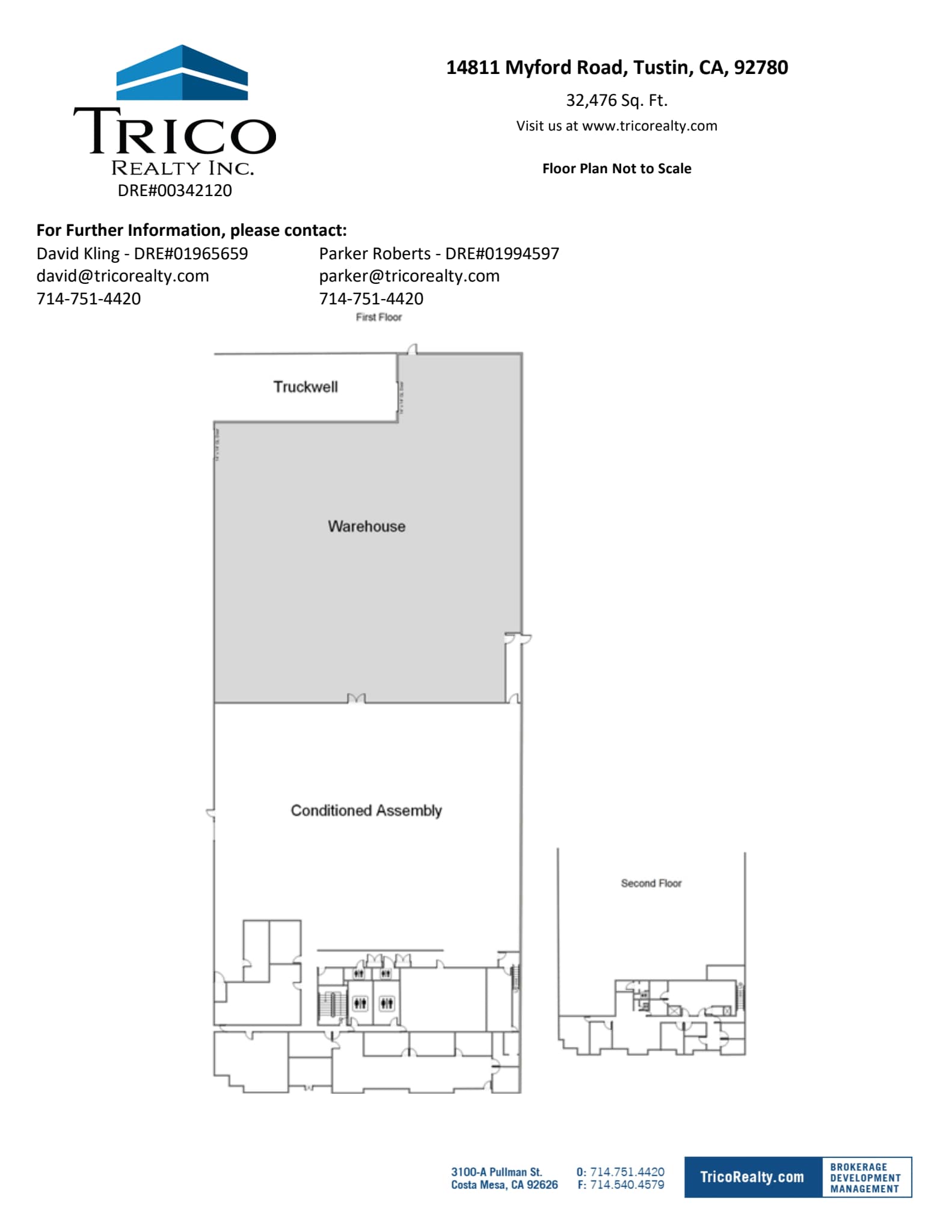 14811 Myford Rd, Tustin, CA for lease Floor Plan- Image 1 of 1