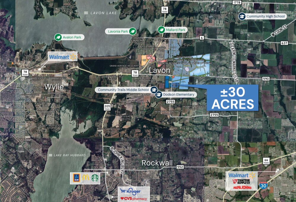 Farm to Market 2755 rd, Lavon, TX à vendre Photo du bâtiment- Image 1 de 3