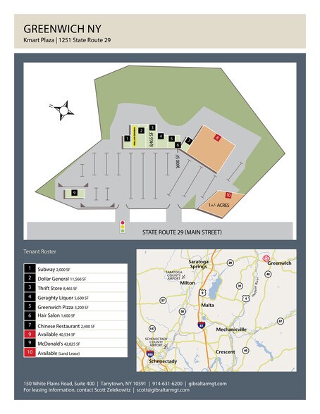 1251 State Route 29, Greenwich, NY à louer - Photo du bâtiment - Image 1 de 5