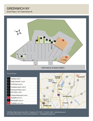 Plus de détails pour 1251 State Route 29, Greenwich, NY - Commerce de détail à louer