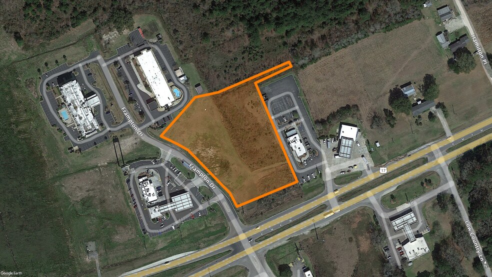 647 Kings Hwy, Yemassee, SC à louer - Aérien - Image 1 de 3