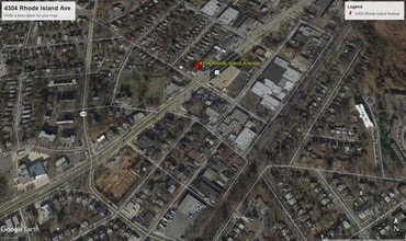 4304 Rhode Island Ave, Brentwood, MD - AERIAL  map view