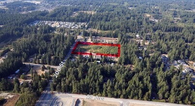 2880 200 St, Langley, BC - AÉRIEN  Vue de la carte