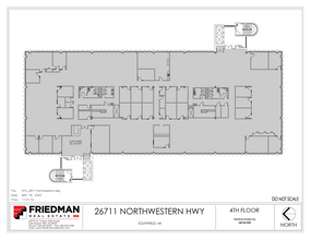 26711 Northwestern Hwy, Southfield, MI à vendre Plan d  tage- Image 1 de 1